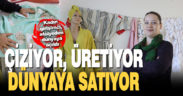 Kendi işini kuran kadın girişimcinin yöresel kumaşları tanıtma hedefi