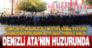 Denizli’de Atatürk’ü anma töreni düzenlendi