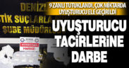 Polisten uyuşturucu tacirlerine darbe
