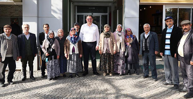 Başkan İnamlık’a hizmet teşekkürü