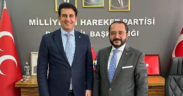 Güngör’den MHP İl Başkanı Yılmaz’a ziyaret