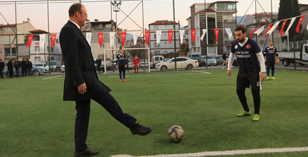Pamukkale Belediyesi Futbol Turnuvasında heyecan başladı