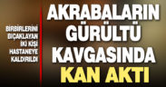 Çivril’de akrabaların gürültü kavgasında 2 kişi bıçakla yaralandı