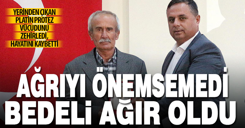 Kıbrıs Gazisi kendi ihmalinin kurbanı oldu
