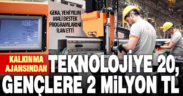 GEKA, yeni mali destek programını açıkladı: Teknolojiye ve gençlere destek