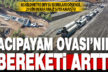 Acıpayam Ovası sulama projesinde 2’nci kısım tamamlanıyor