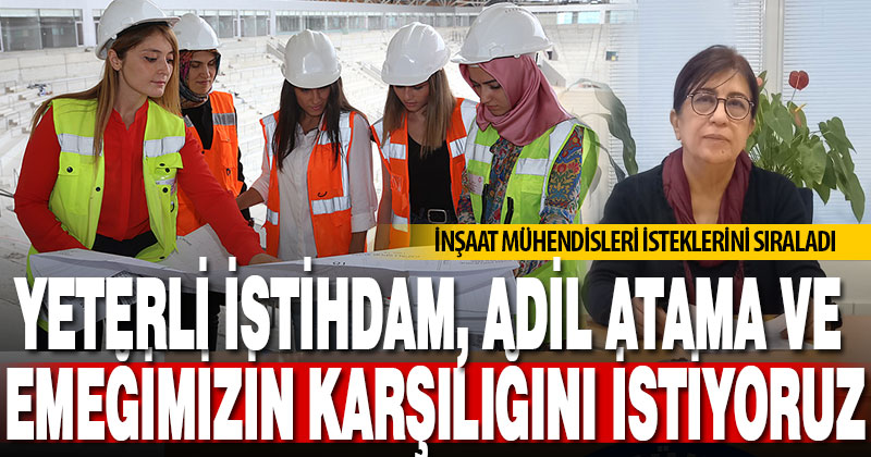 İMO Denizli Şubesi’nden “yeterli istihdam ve adil atama istiyoruz” açıklaması