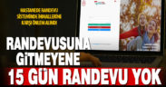 MHRS’de gidilmeyen hastane randevularına karşı yeni uygulama devrede