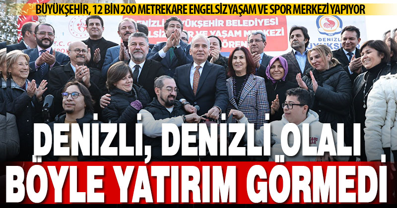 Büyükşehir’den Türkiye’ye örnek bir dev tesis daha
