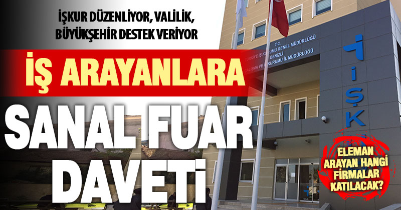 Denizli İnsan Kaynakları ve İstihdam Fuarı, internette düzenleniyor
