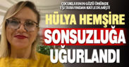Denizli’de kocası tarafından öldürülen hemşirenin cenazesi Kırıkkale’de defnedildi