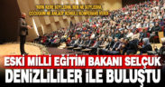 Eski Milli Eğitim Bakanı Selçuk’tan, çocuk eğitimine ilişkin konferans