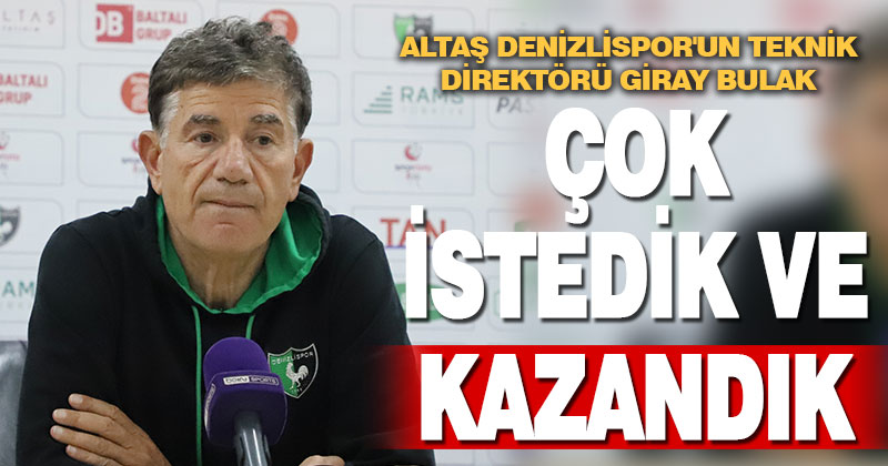 Altaş Denizlispor-Yeni Malatyaspor maçının ardından