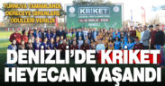 Kadınlar Kriket Açık Alan Şampiyonası Denizli’de yapıldı