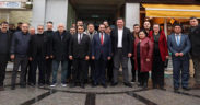 MHP İl yönetiminden Tavas ziyareti