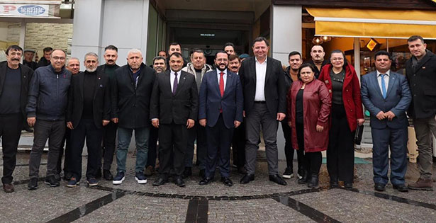 MHP İl yönetiminden Tavas ziyareti