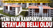 Denizli’de 2 milyon liraya kadar olan konutlara, devlet kefalet ile kredi imkanı