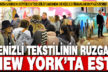 New York’taki ev tekstili fuarında Denizlili firmalar ilgi gördü