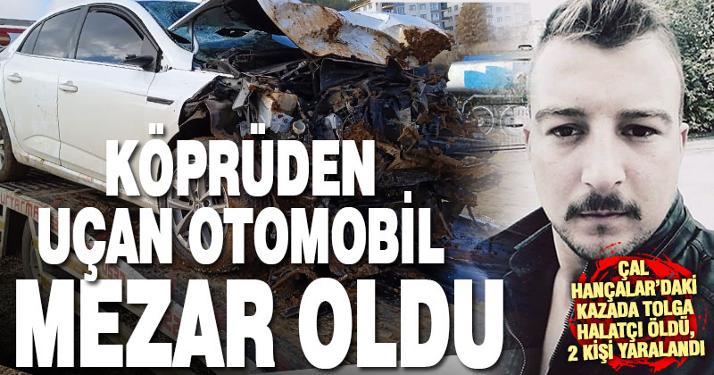 Köprüden uçan otomobildeki bir kişi öldü, 2 kişi yaralandı