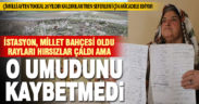 Çivrilli 88 yaşındaki Ayten Tokkal, 28 yıldır trenin geleceği günü bekliyor
