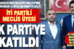 İyi Partili Merkezefendi Belediye Meclis Üyesi Mustafa Bozkurt Ak Parti’ye katıldı