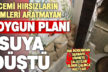 Tostçunun duvarını kırıp sarrafı soymaya çalışan acemi soyguncular alarm çalınca kaçtı