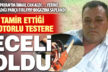 Motorlu testereden fırlayan parça can aldı