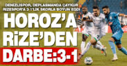 Horoz’a bir darbe de Rize’den:3-1