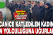 Kocası tarafından boynundan bıçaklanarak katledilen kadın Afyonkarahisar’da toprağa verildi