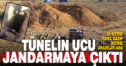 Metrelerce tünel kazıp define aradılar, jandarmaya yakalandılar