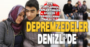 Denizli’de KYK yurtlarına yerleştirilen depremzedeler yaşadıklarını anlattı