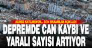 Kahramanmaraş depremlerinde can kaybı ve yaralı sayısı artıyor