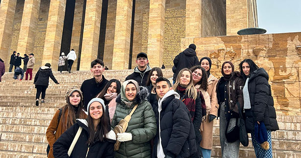 Sarayköylü öğrenciler Ata’nın huzurunda