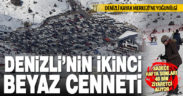 Denizli Kayak Merkezi hafta sonu 40 bin misafir ağırlıyor