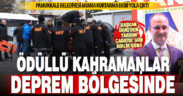 Pamukkale Belediyesi Arama Kurtarma Ekibi deprem bölgesinde