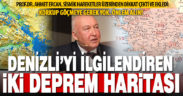 Prof.Dr. Ahmet Ercan’dan “uyarı” içeren iki deprem haritası