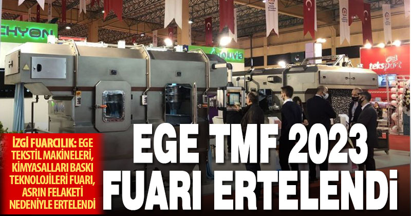Denizli’deki EGE TMF 2023 Fuarı deprem nedeniyle ertelendi