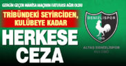 Denizlispor’a ceza yağdı