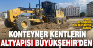 İskenderun’da konteyner kentlerin altyapısı Büyükşehir’den