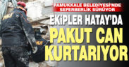 PAKUT deprem bölgesinde can kurtarıyor