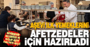 Denizli’ye gelen depremzedelerin sıcak yemekleri Büyükşehir’den