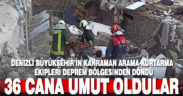 Denizli Büyükşehir’in kahraman arama-kurtarma ekipleri deprem bölgesinden döndü