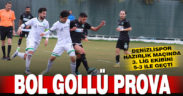 Denizlispor’dan bol gollü prova