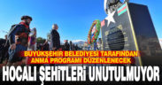 Büyükşehir’den Hocalı şehitleri için anma programı