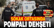 Denizli’de pompalı tüfekle vurulan kişi yaralandı