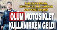 Motosikletin üstünde sürücüsü ölü bulundu