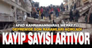 Depremde ölü ve yaralı sayısı artıyor