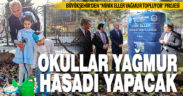 Büyükşehir DESKİ’den “Minik eller yağmur topluyor” projesi