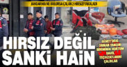 Orman yangını söndürme biriminin teçhizatlarını çalan hırsızlar yakalandı