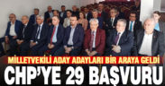 CHP Denizli İl Başkanlığı’na 29 milletvekili aday adayı başvurdu